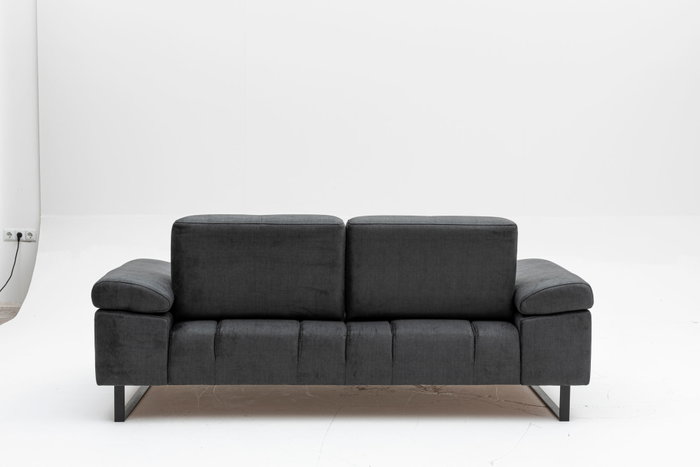 Atelier Del Sofa Sofá Cama 2 Plazas Anthracite 199x99x83 cm Comodidad Estilo Funcionalidad